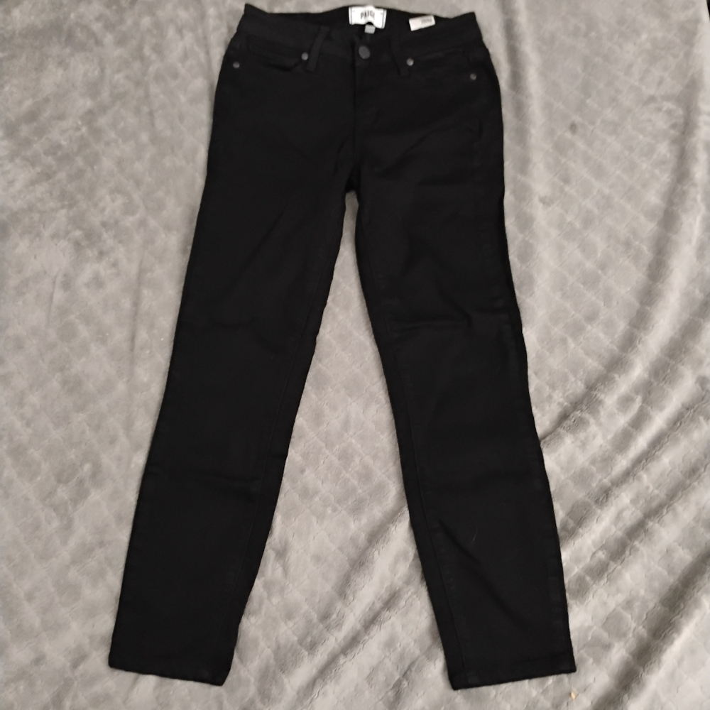 PAIGE Black Denim Jeans